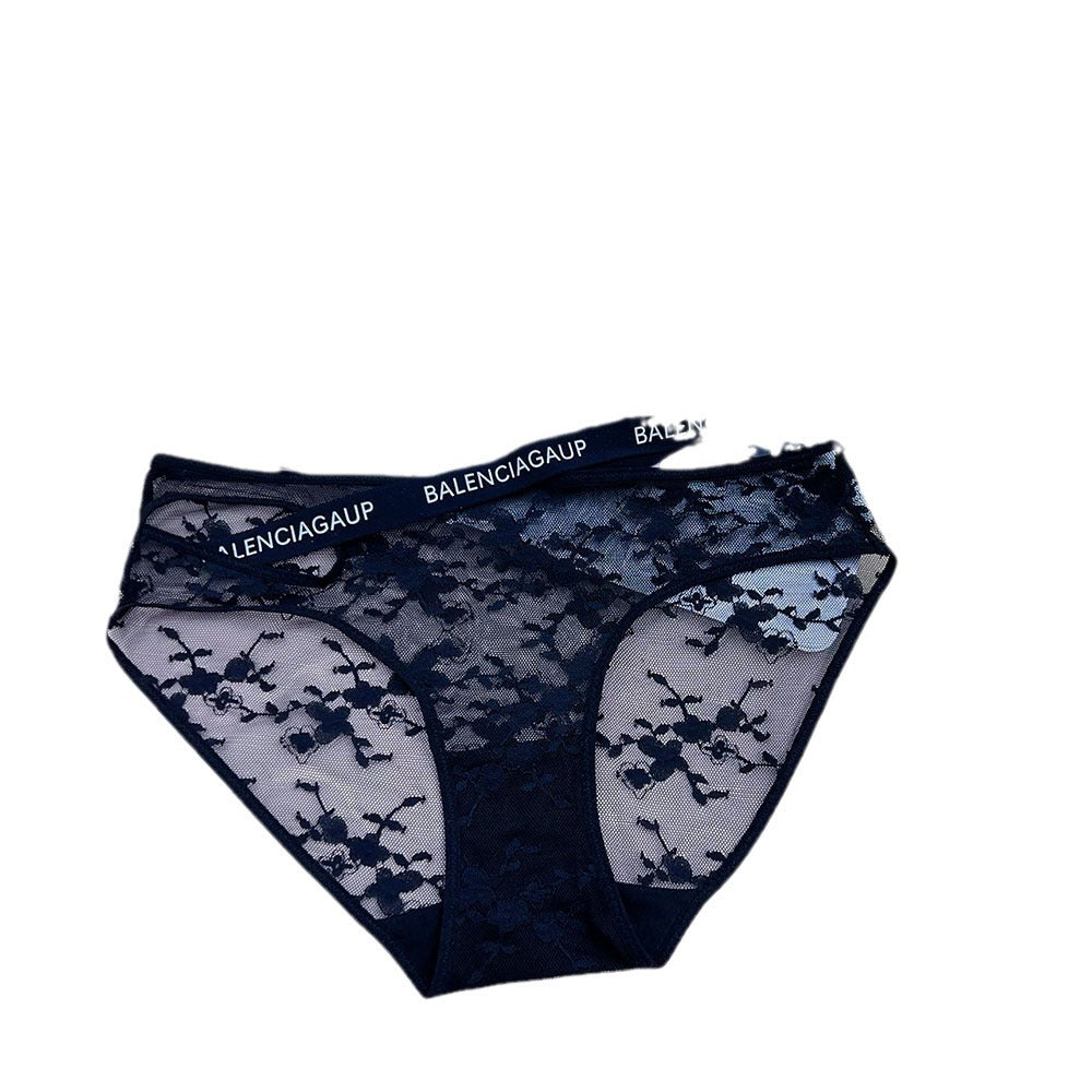 Sexy Lace Underwear Letter Fashion Pure Panties
