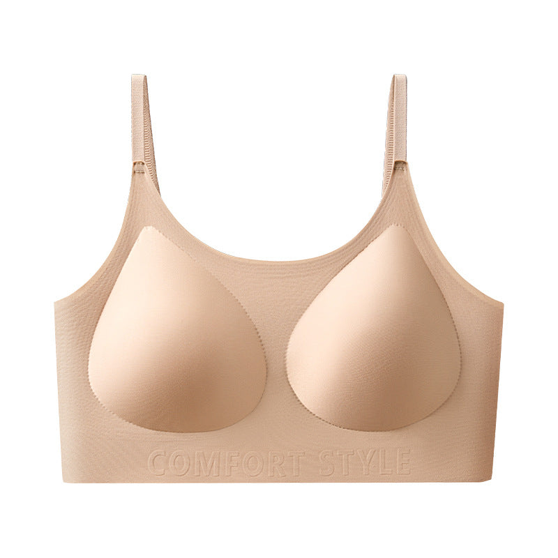 Women's Seamless Liquid Foundation Invisible Underwear Wireless Bras
