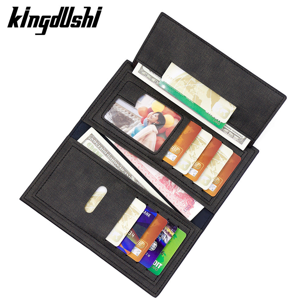Men's Mid-length Hand Holding Suit Multiple Slots Coin Purses