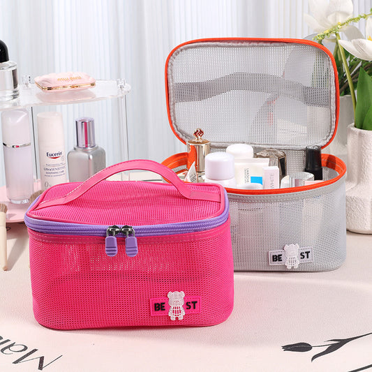Open Cover Business Trip Storage Large Cosmetic Bags