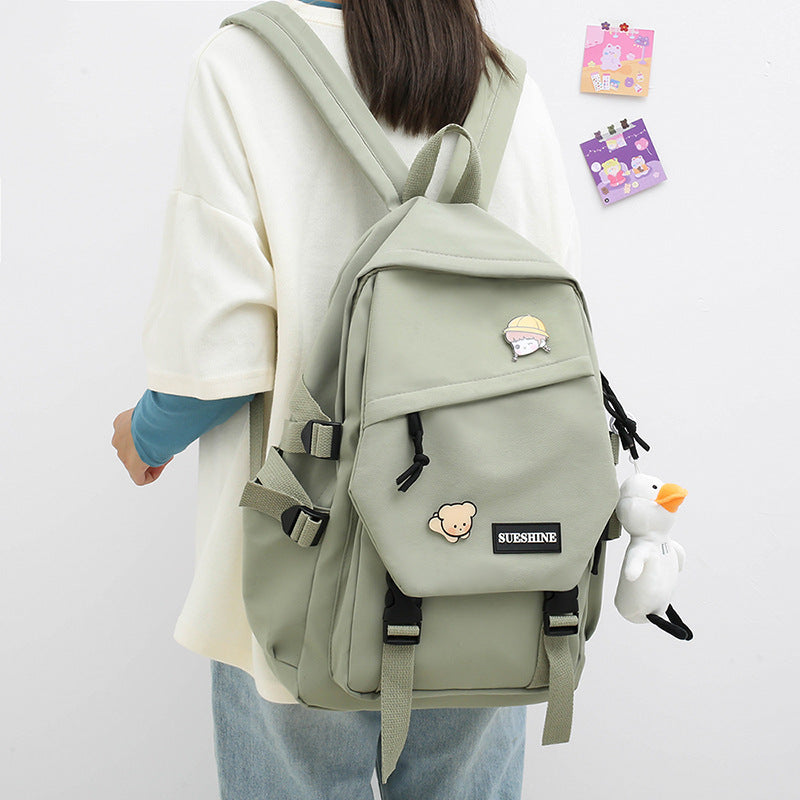 Female Korean High Junior Large Capacity Backpacks