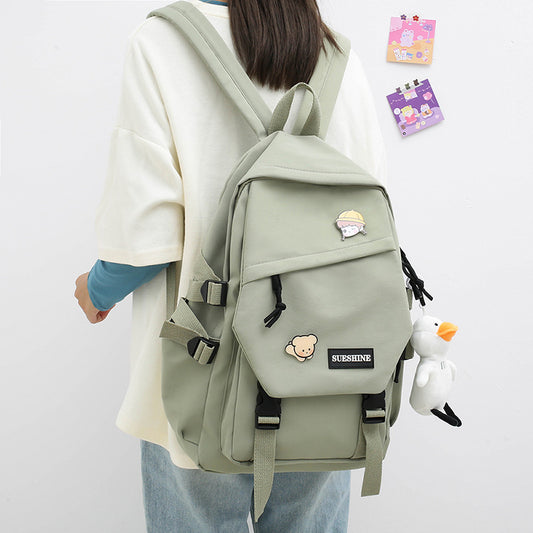 Female Korean High Junior Large Capacity Backpacks