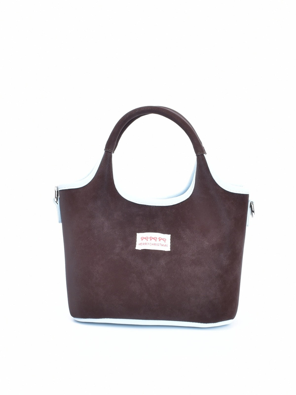 Woolen Trendy Retro Large Capacity Vegetable Basket Women's Shoulder Bag