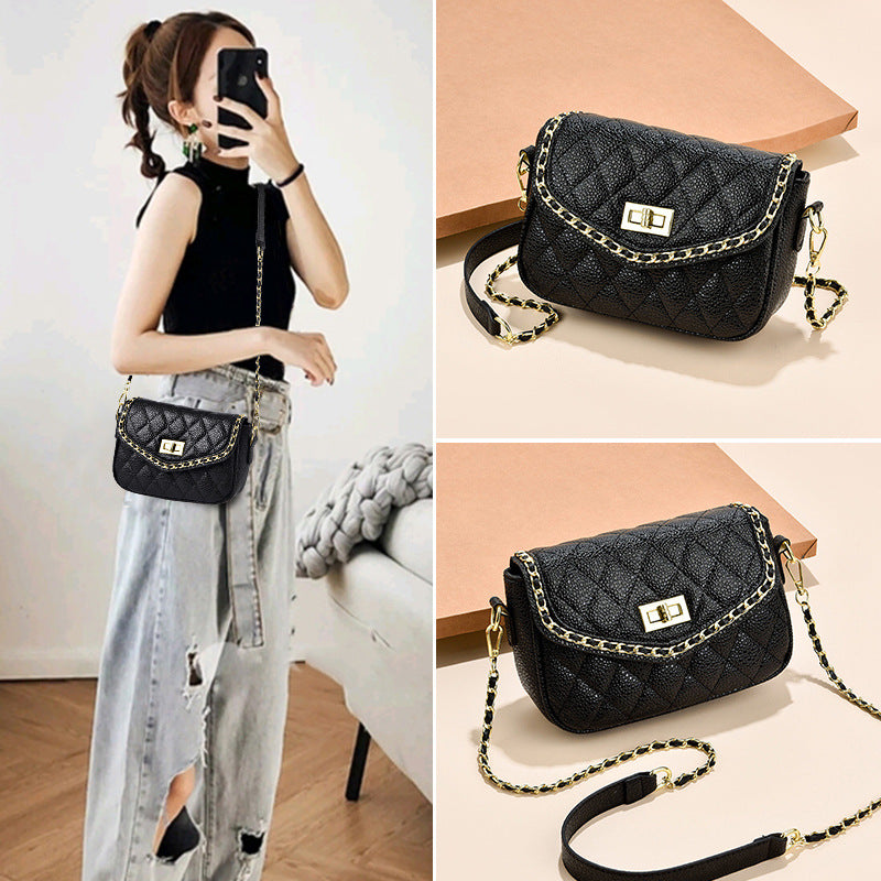 Beautiful Women's Summer Fashion Simple Latch Crossbody Bags