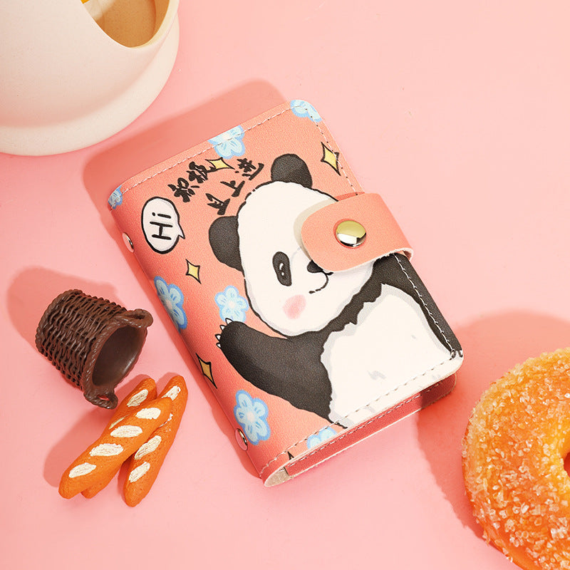 Dog Large Capacity Mini Cute Versatile Card Holder