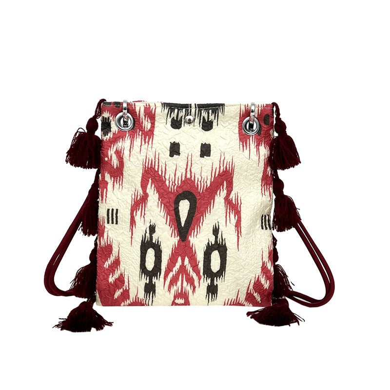 Aides Pattern Mobile Element Personality Art Ethnic Women's Messenger Bag