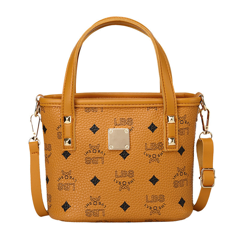 Slouchy Women's Retro Fashion Portable Printed Crossbody Bags