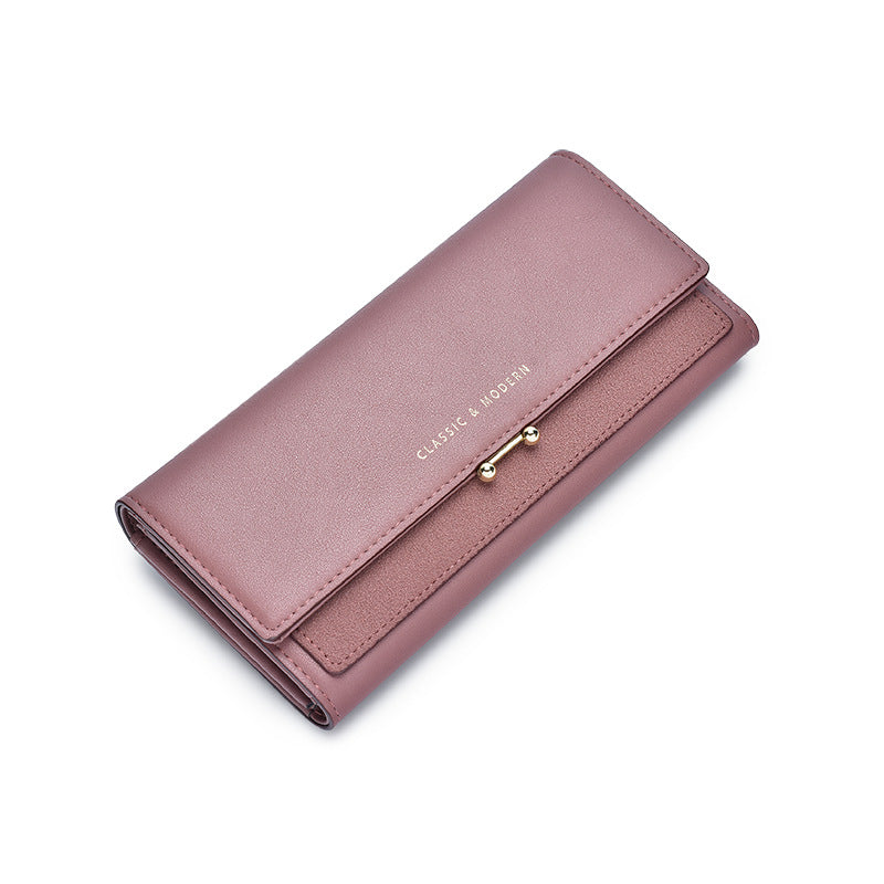 Women's Long Retro Large Capacity Clutch Ladies Wallets