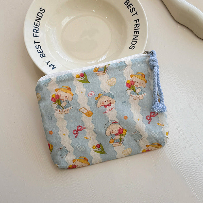 Korean Style Fresh Portable Mini Buggy Cosmetics Cosmetic Bags