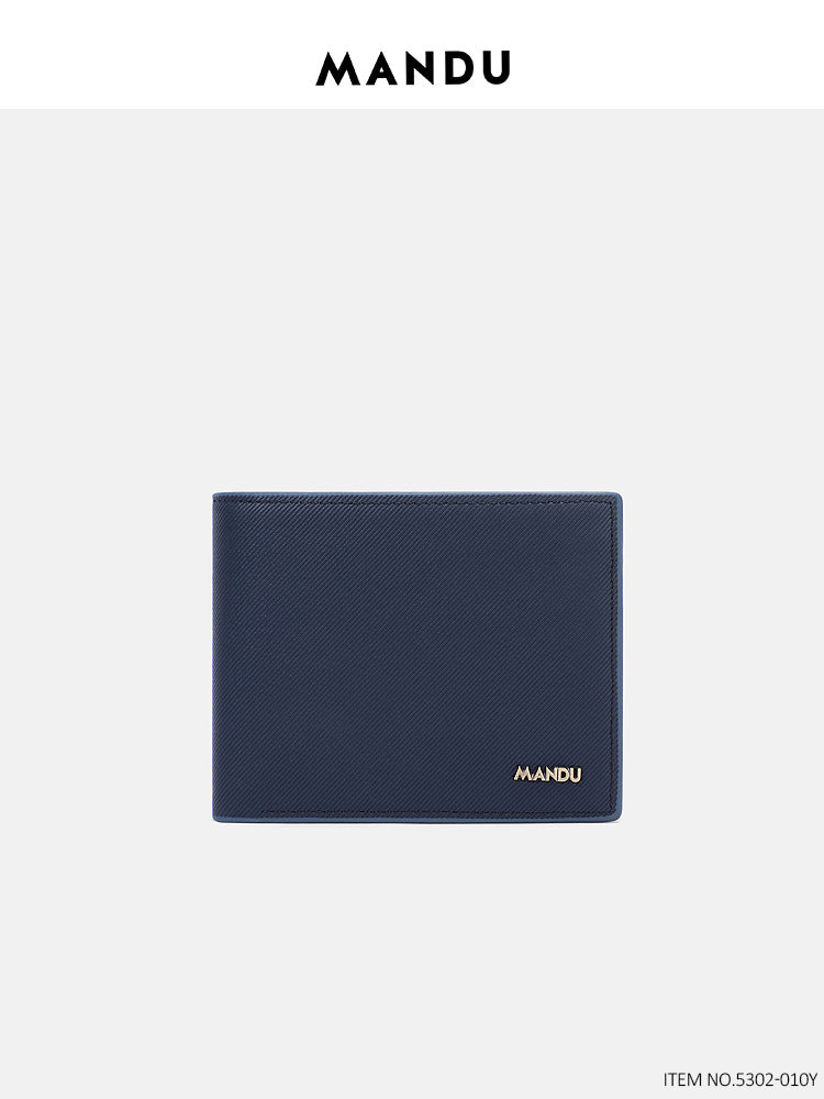 Men's Innovative Twill Short Swiping Multifunctional Men's Wallets