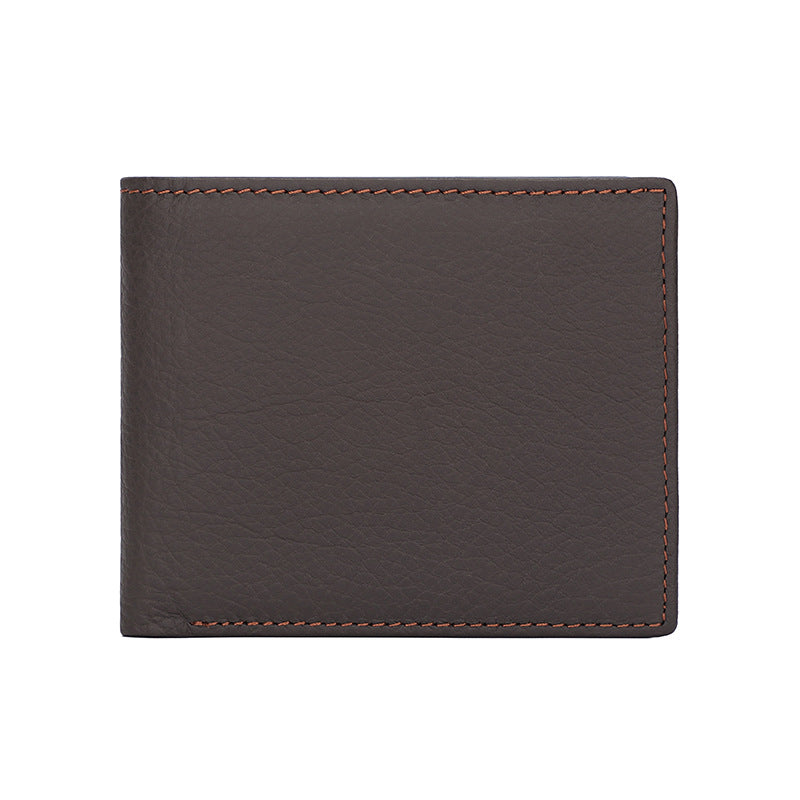 Men's Retro Cowhide Multi Slots Genuine Leather Men's Wallets