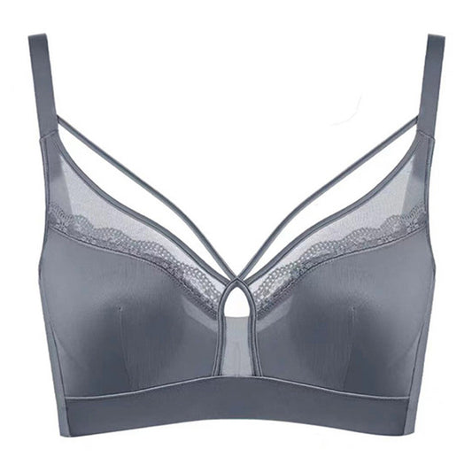 Women's Rabbit Mug Push-up Thin No Wire Accessory Breast Lingerie Sets