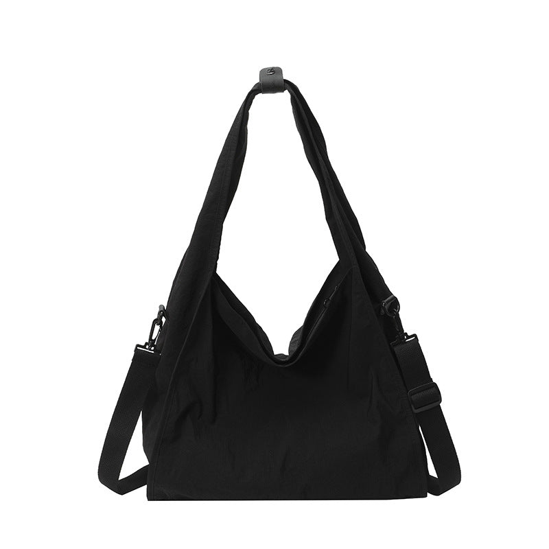 Creative Charming Korean Minimalist Solid-color Cloth Women's Shoulder Bag
