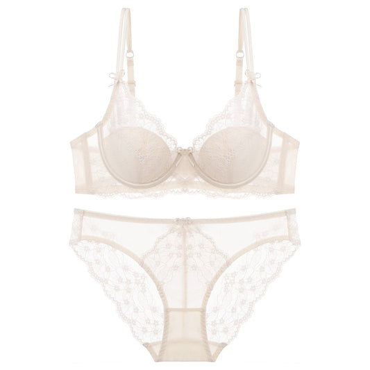 Lace Bow Underwear Pure Desire Sexy Busty Lingerie Sets