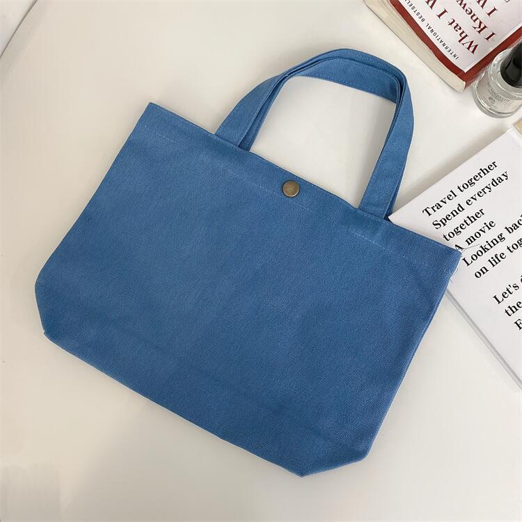 New Women's Canvas Portable Lunch Box Handbags