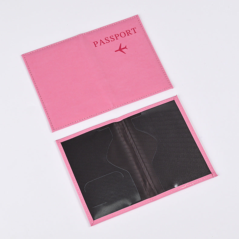 Sky Color Changing Passport Cover Ticket Clip Direct Card Holder