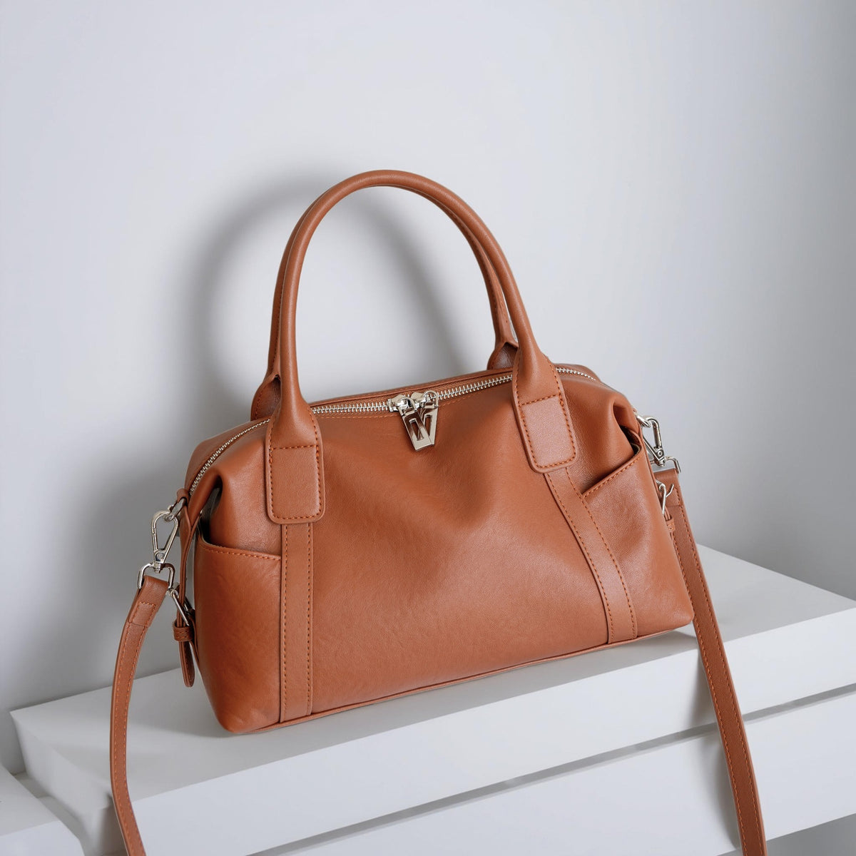 Women's Genuine Leather Simple Fashion Large Capacity Women's Shoulder Bag