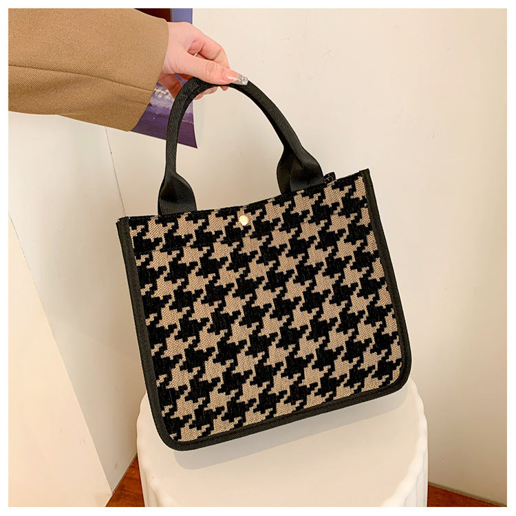 Fog Flower Korean Style Flocking Portable Commuter File Lock