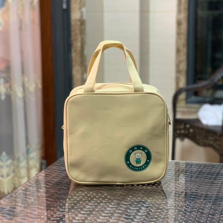 Style Cute Large Capacity Lunch Box Handbags