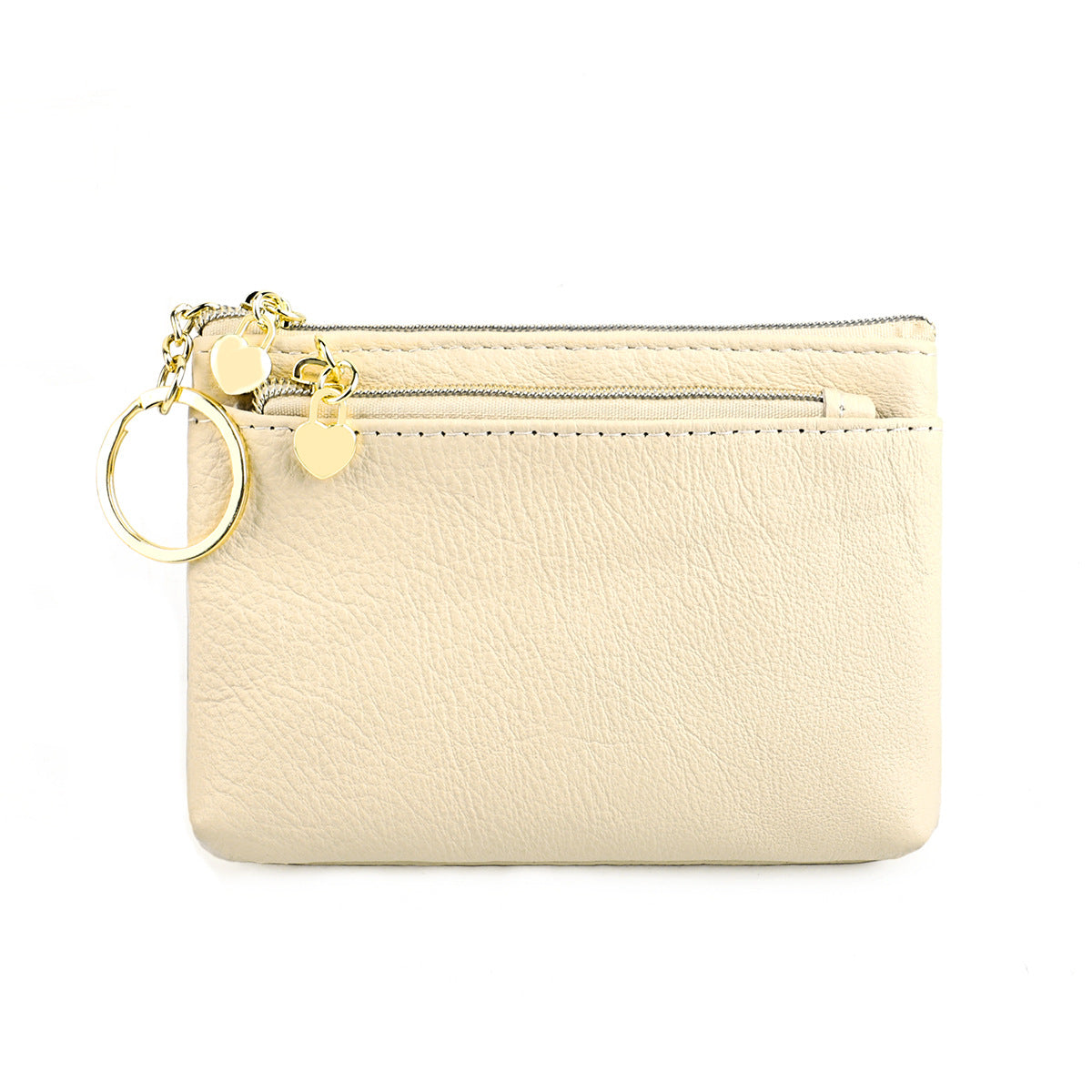 Women's Slouchy Leather Car Multifunctional Compact Coin Purses