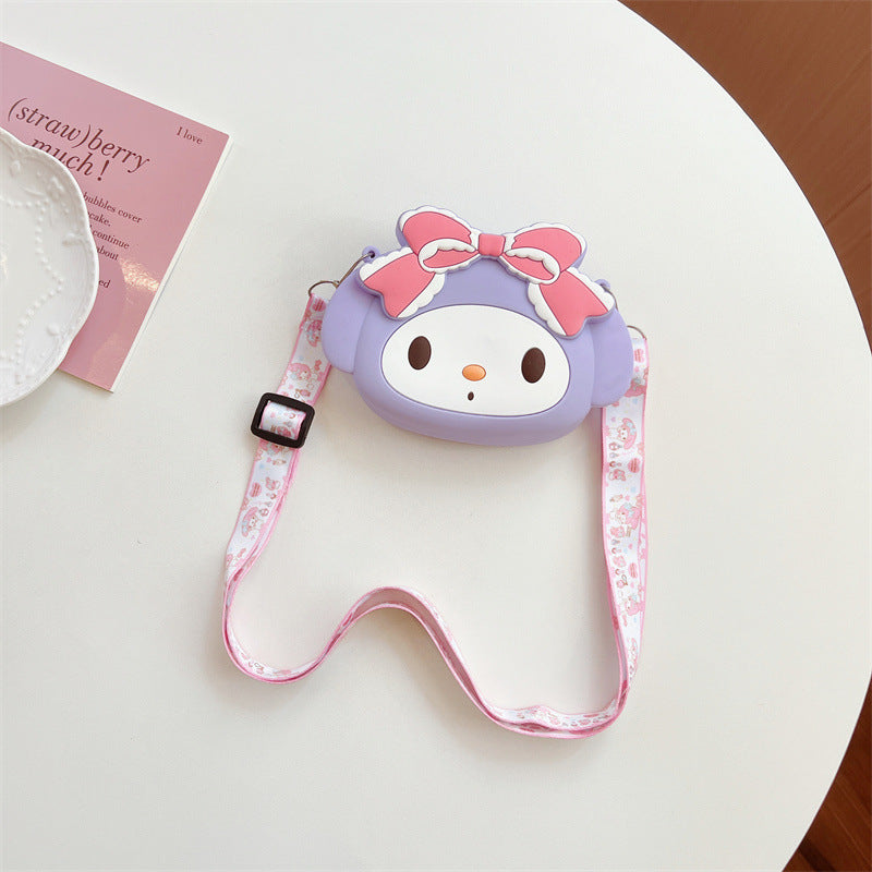 Stall Cartoon Silicone Soft Western Style Backpacks