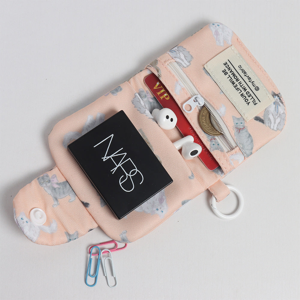 Female Cute Storage Polyester Fresh Fashion Ladies Wallet