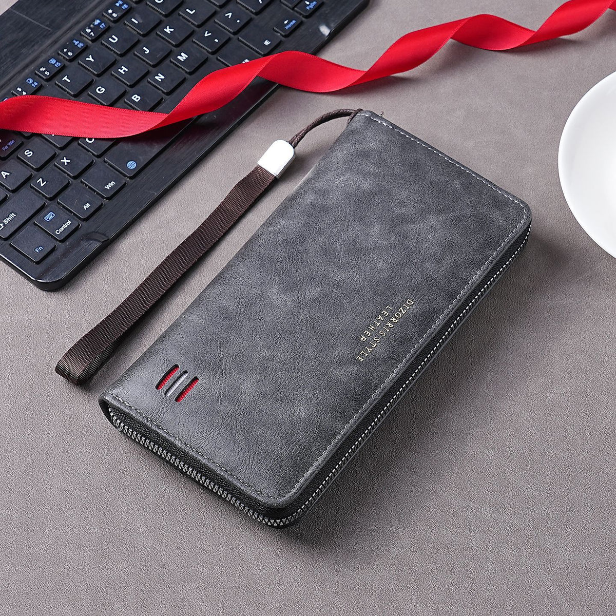 Casual Men's Multiple Slots Long Mobile Men's Wallet