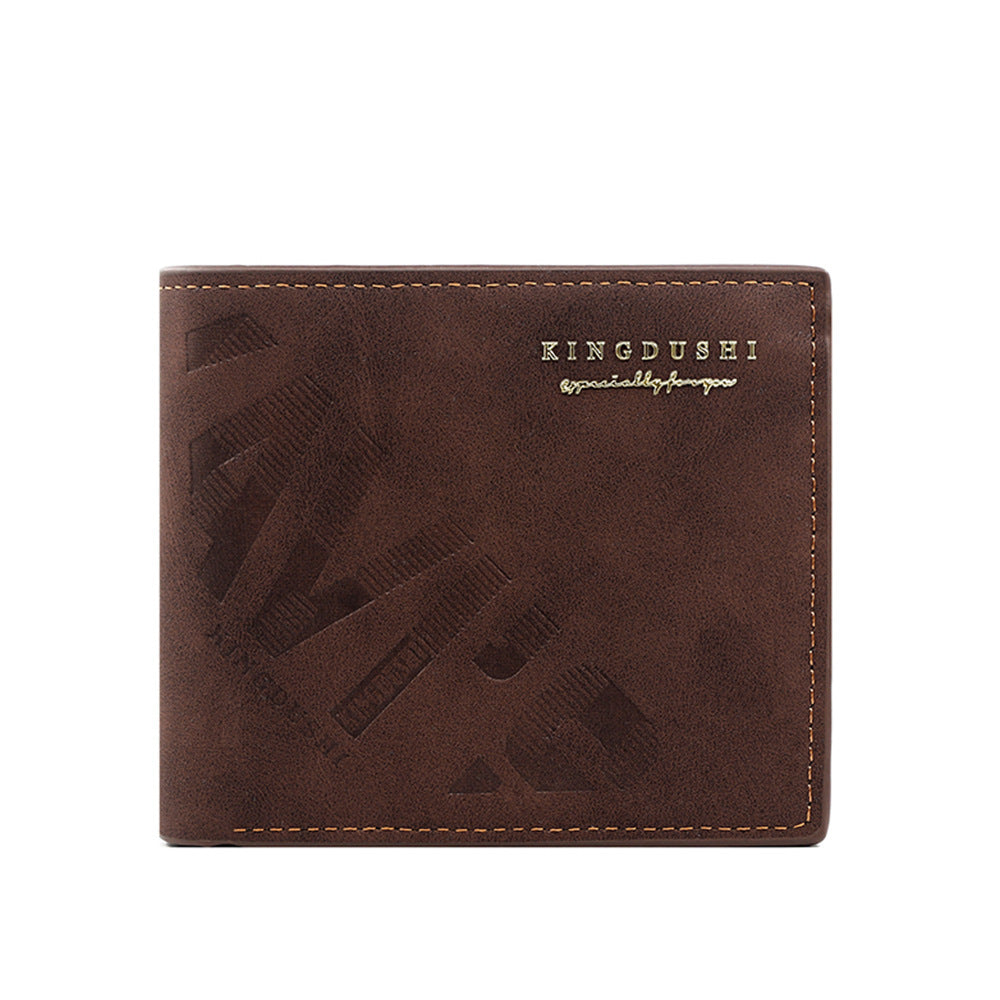 Men's Fashion Embossed Hinge Multiple Slots Pocket Bags