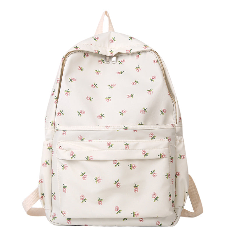 Women's Fresh Printed High College Preppy Style Backpacks
