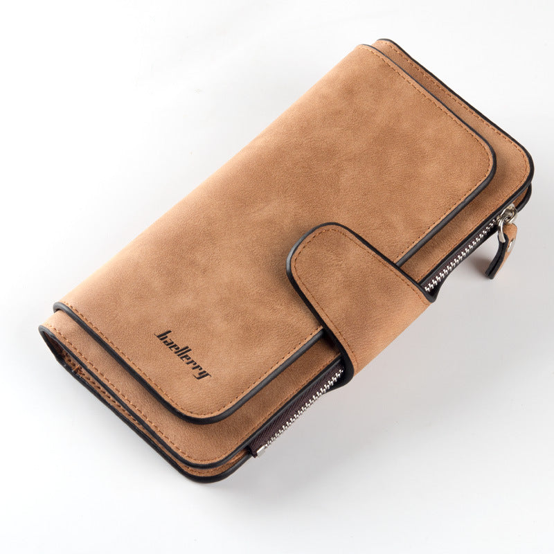 Women's Long Style Large Capacity Multiple Slots High-grade Ladies Wallet