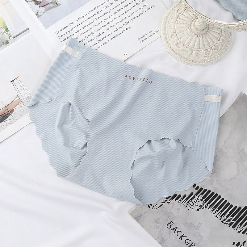 Women's Seamless One-piece Ice Silk Underwear Breathable Comfortable Panties