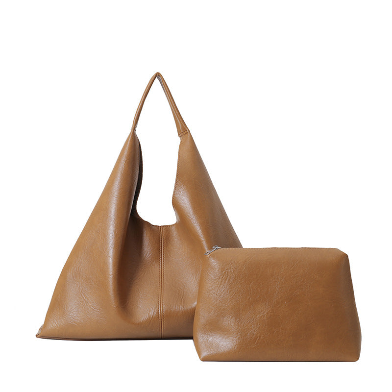 Women's Son Mother Fashion Elegant Versatile Large Shoulder Bags