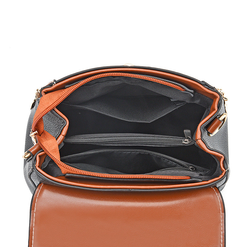 Women's Trendy Cool Contrast Color Korean Style Bags