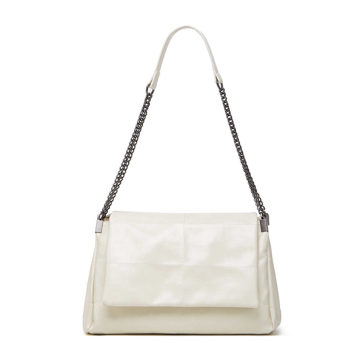 Women's Black Rock Style Flip Wandering Poor Tote Bags