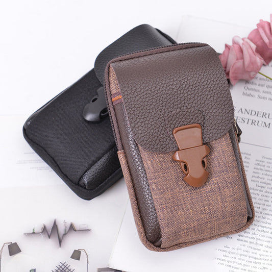 Fashion Inch Mobile Cigarette Construction Site Men's Waist Packs