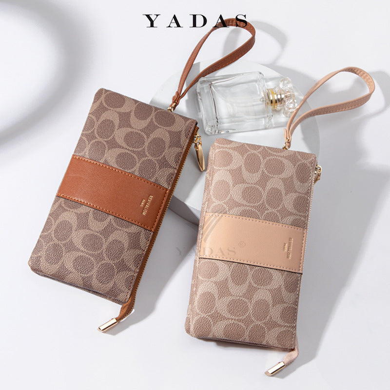 Women's Classic Oval Printed Old Pattern Zipper Ladies Wallets