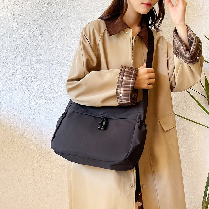 Women's Canvas Large Capacity Totes High-grade Underarm Crossbody Bags