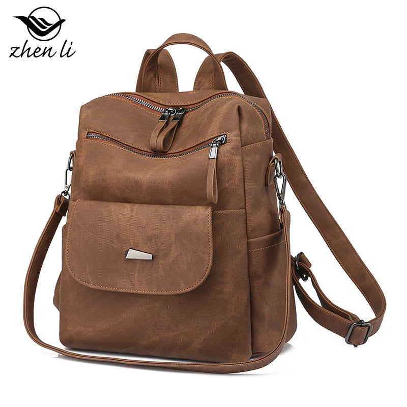 Women's Innovative Creative Large Capacity Retro Backpacks