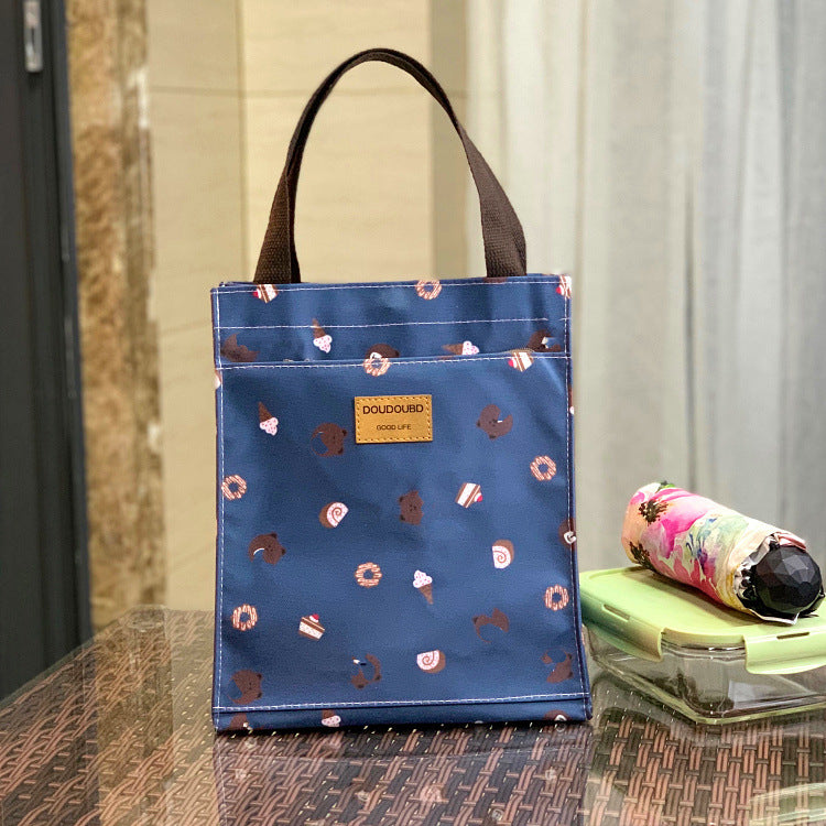 Korean Cartoon Waterproof Lunch Box For Moms Tuition Bags