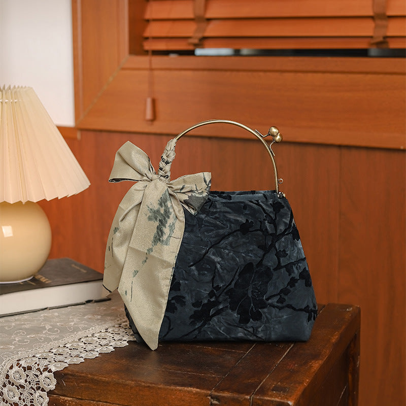 Cool Style Cheongsam Banquet Clutch Scarf Handbags