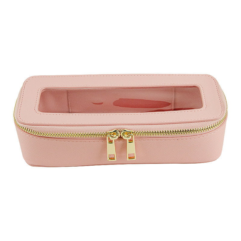 High Sense Jewelry Brush Storage Exquisite Beauty Hand-held Portable Makeup Bag