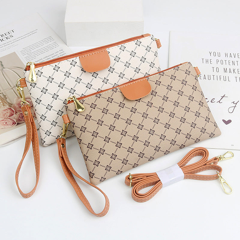 Women's Trendy Fashion Pattern Cloth Mobile Purses