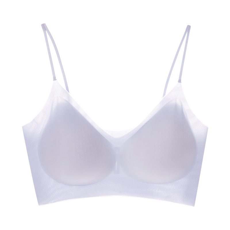 Underwear Spaghetti Strap Big Chest Small Bras