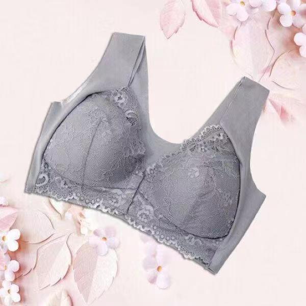 Women's Closure Wireless Push Up Small Lace Everyday Bras