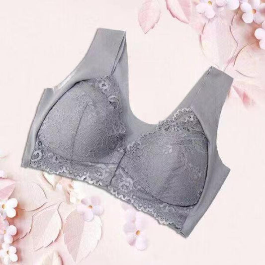 Women's Closure Wireless Push Up Small Lace Everyday Bras