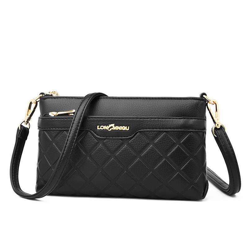 Women's Fashion Rhombus Mother's Mobile Change Women's Messenger Bag