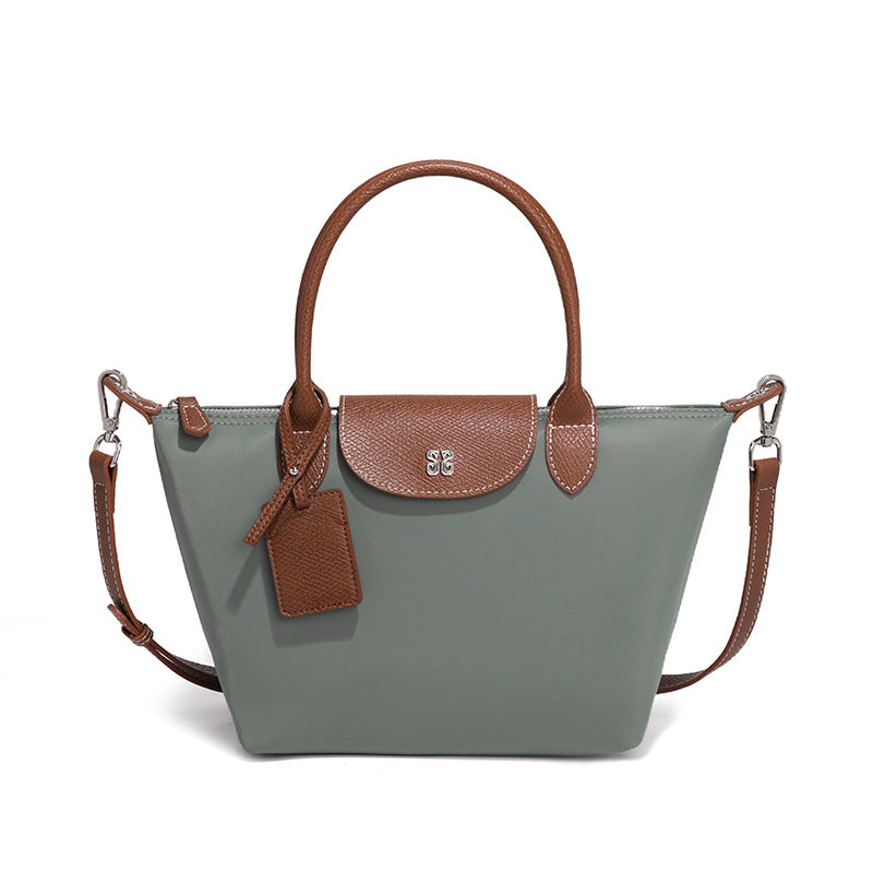 Charming Short Dumpling Shopping Nylon Cloth Women's Messenger Bag