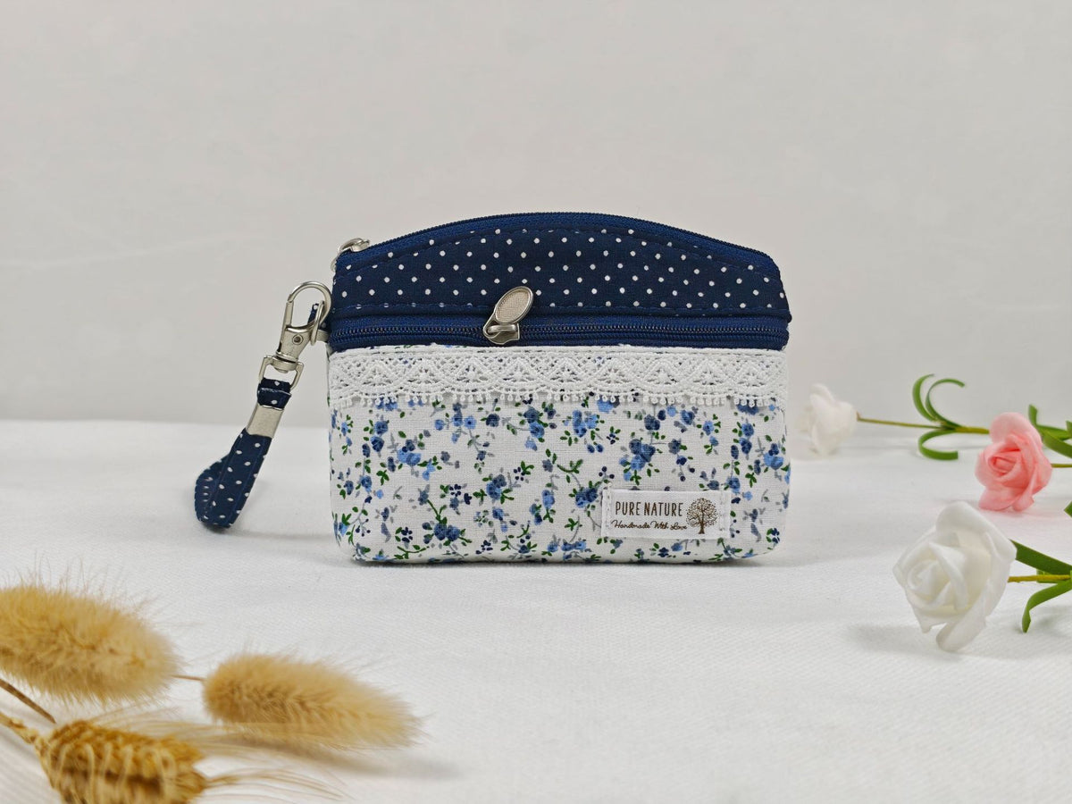 Women's Sweet Floral Cotton Storage Daily Matching Ladies Wallet