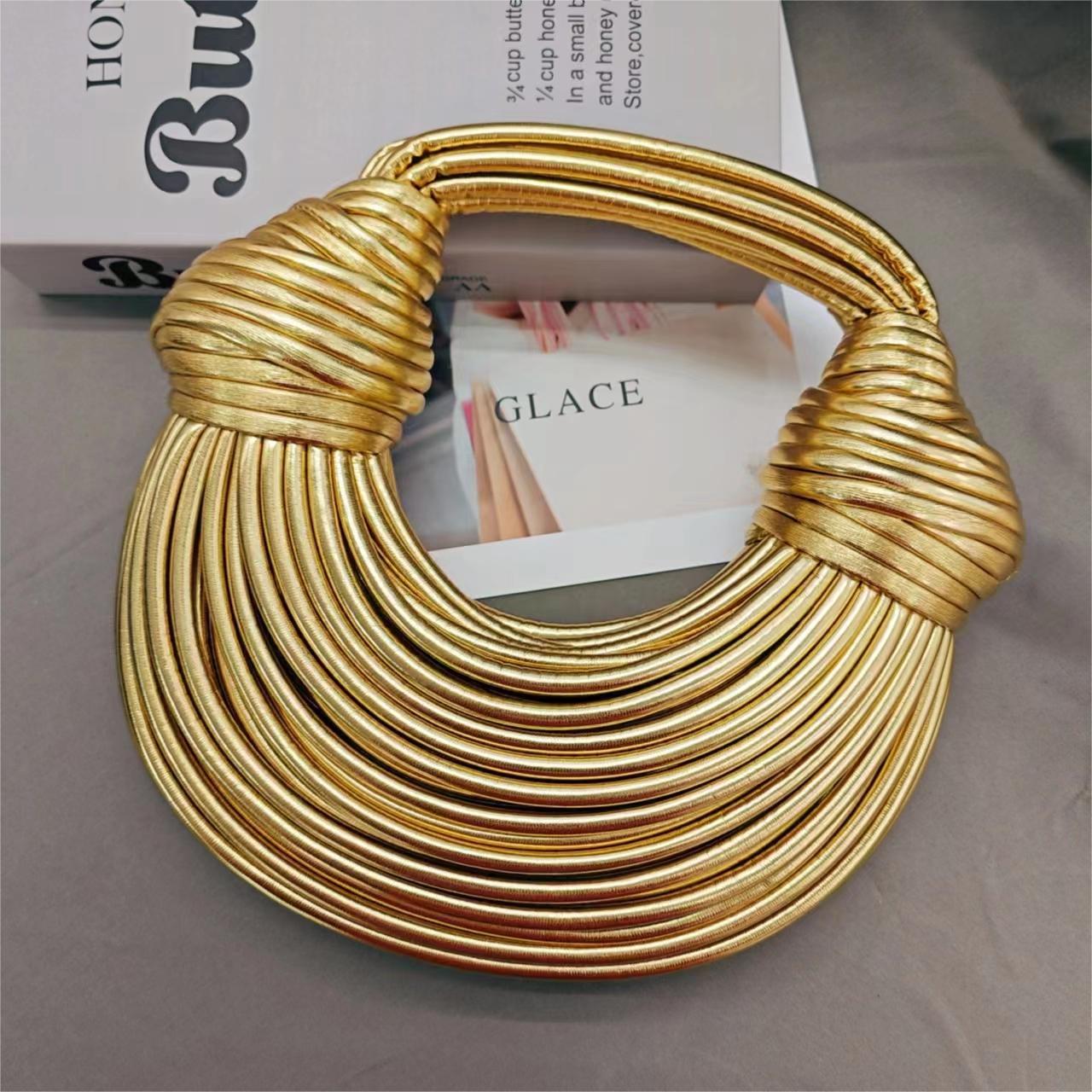 Women's High Sense Design Personality Woven Handbags