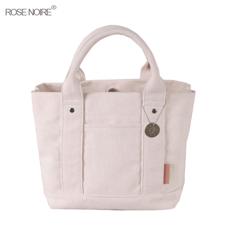 Pretty Beautiful Classy Women's Canvas Lunch Handbags